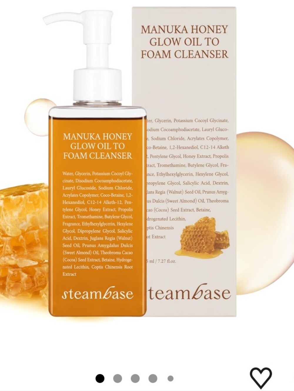 Manuka Honey Glow Oil to Foam Cleanser - Picture 10 of 11